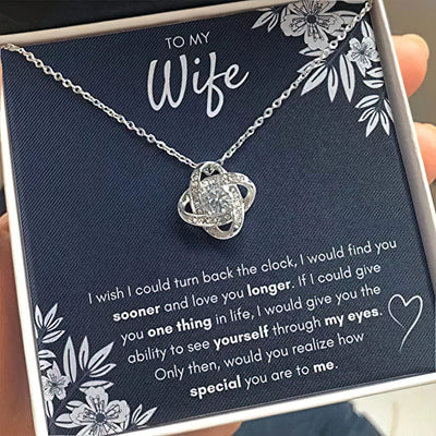 Husband To Wife Necklace - How Special You Are To Me