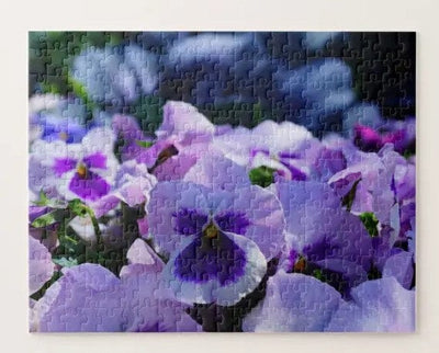 Pansy Pizzazz Jigsaw Puzzle, Autism Toys For Kids, Adults