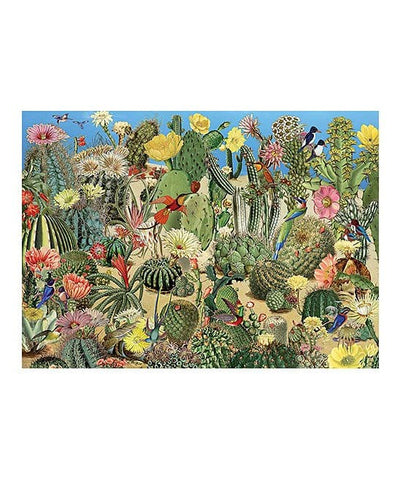 Cactus Garden Jigsaw Puzzle, Autism Toys For Kids, Adults
