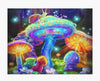 Animated Mushrooms Jigsaw Puzzle, Autism Toys For Kids, Adults, Whimsical Jigsaw Puzzle