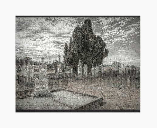 Cemetery Jigsaw Puzzle, Autism Toys For Kids, Adults