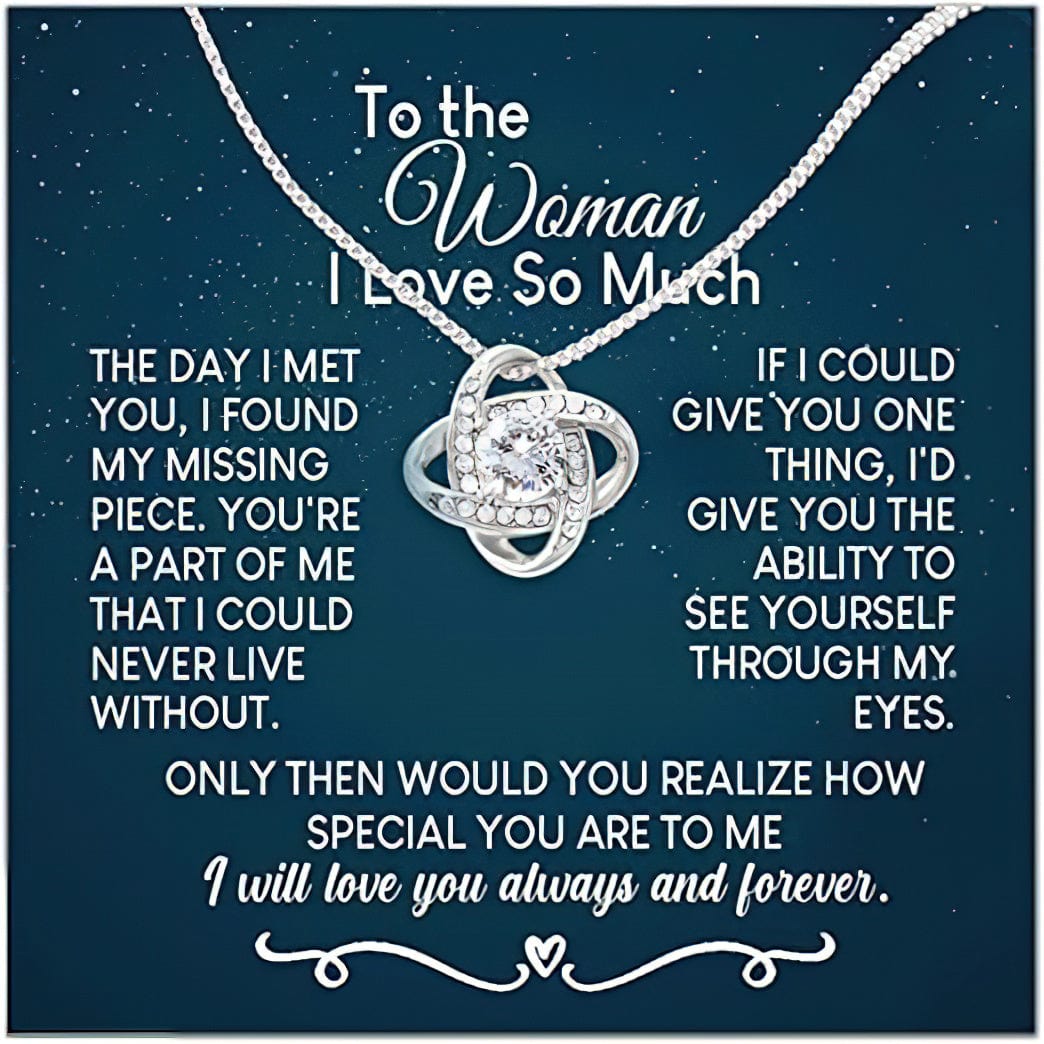 Necklace For My Wife - To Woman I Love So Much