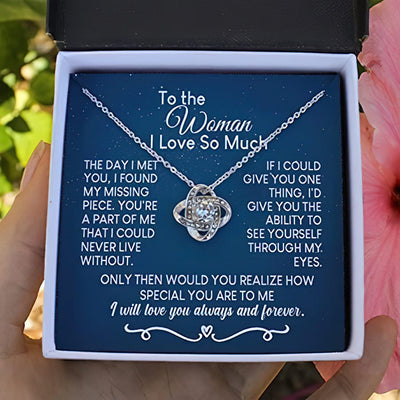 Necklace For My Wife - To Woman I Love So Much
