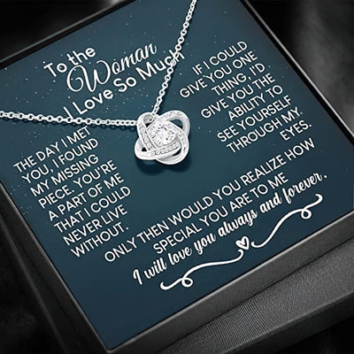 Necklace For My Wife - To Woman I Love So Much