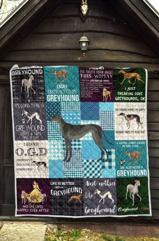 Greyhound Life Is Better With A Greyhound Blanket