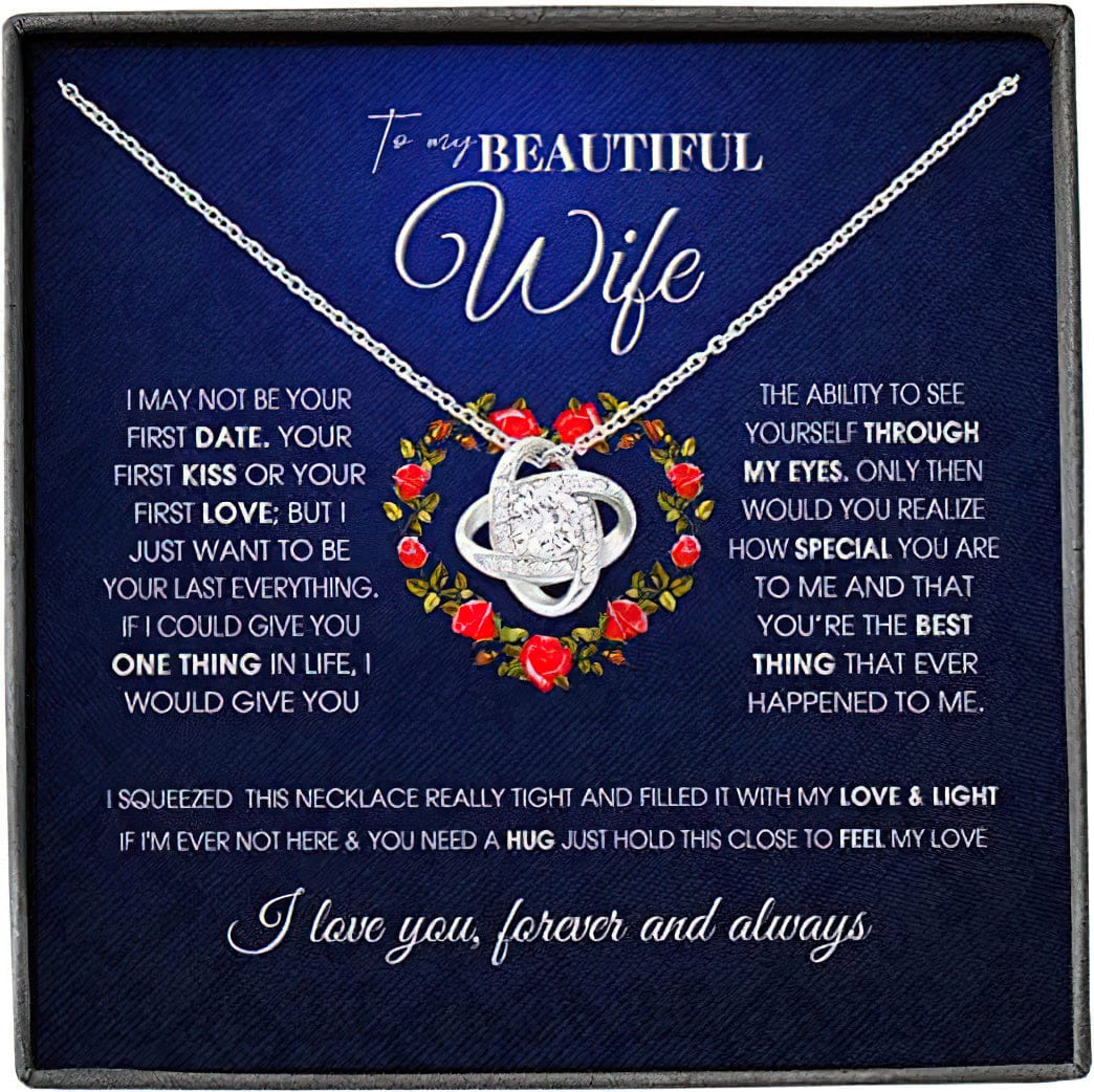 Necklace For Wife From Husband - To My Beautiful Wife