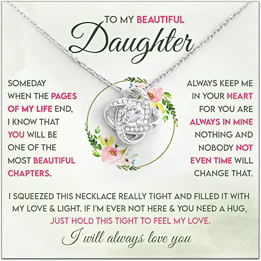 Mother Daughter Jewelry For Grown Daughter - To My Beautiful Daughter