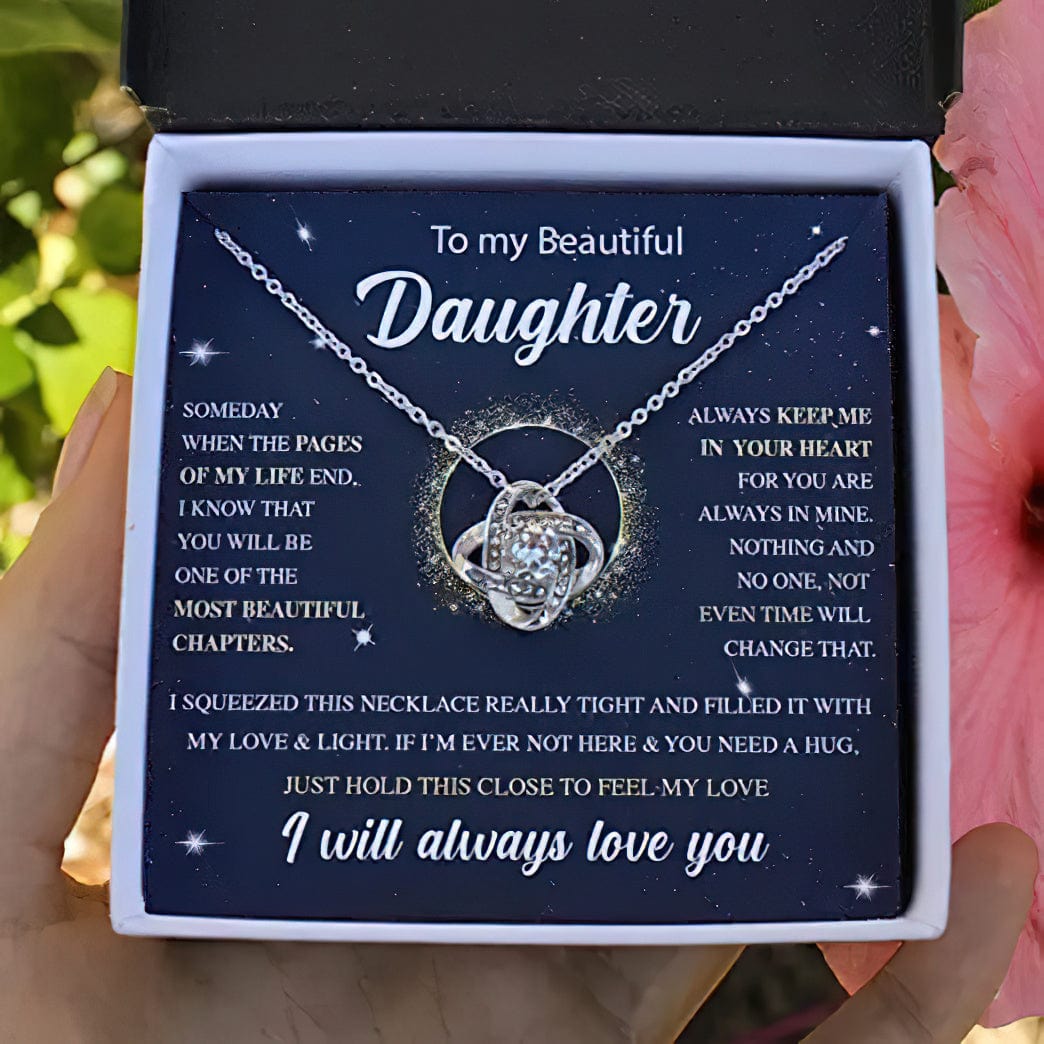 Mother Daughter Gift on Birthday - To My Beautiful Daughter I Will Always Love You