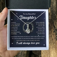 Mother Daughter Gift on Birthday, Christmas - To My Beautiful Daughter