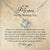 To My Mom On My Wedding Day Love Knot Necklace - No Matter What I Choose To Do, Your Love For Me Was Strong Mother Daughter Necklace