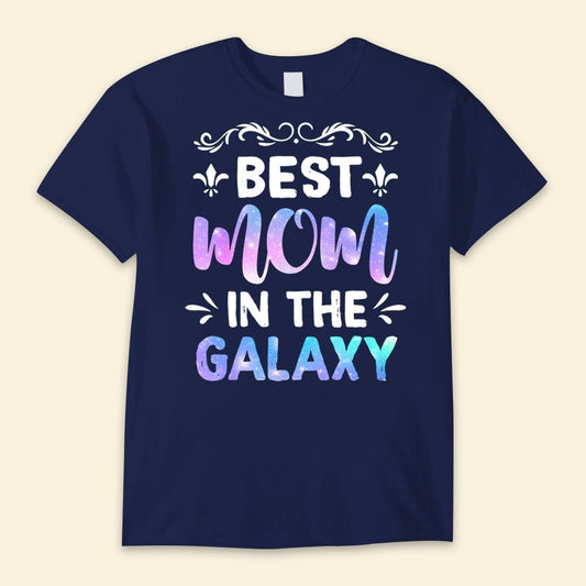 La mejor mamá de la galaxia Camisetas del feliz día de la madre