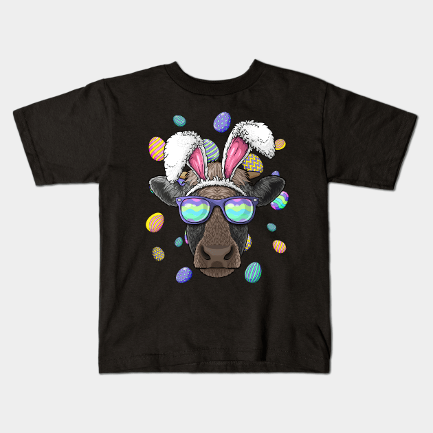 Cow Easter Bunny Ears Shirts