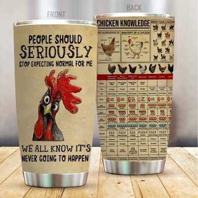 Chicken Knowledge People Should Seriously Chicken Tumbler