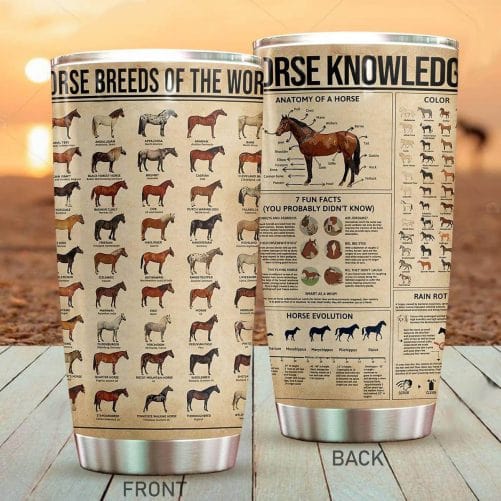 Horse Knowledge Breeds Of The World Tumbler