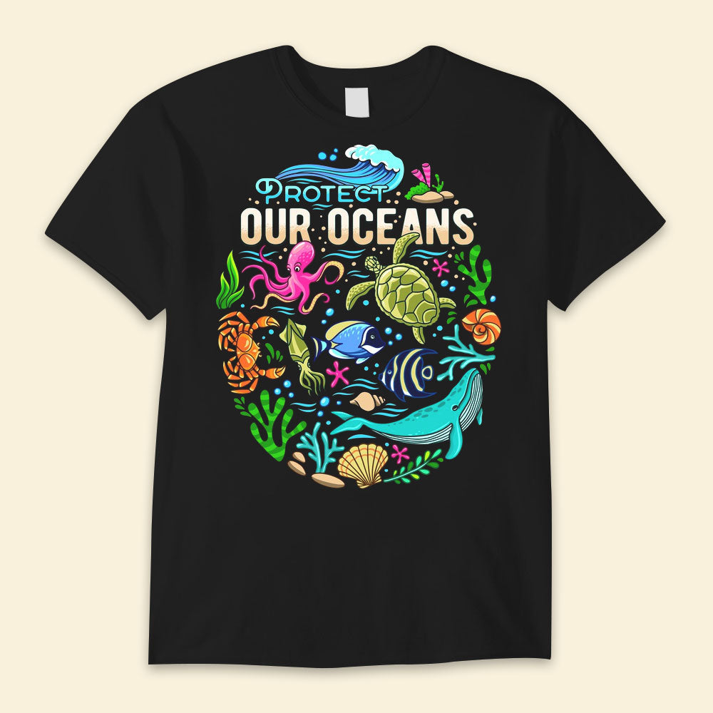 Nuestras camisetas de tortugas oceánicas