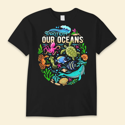 Nuestras camisetas de tortugas oceánicas