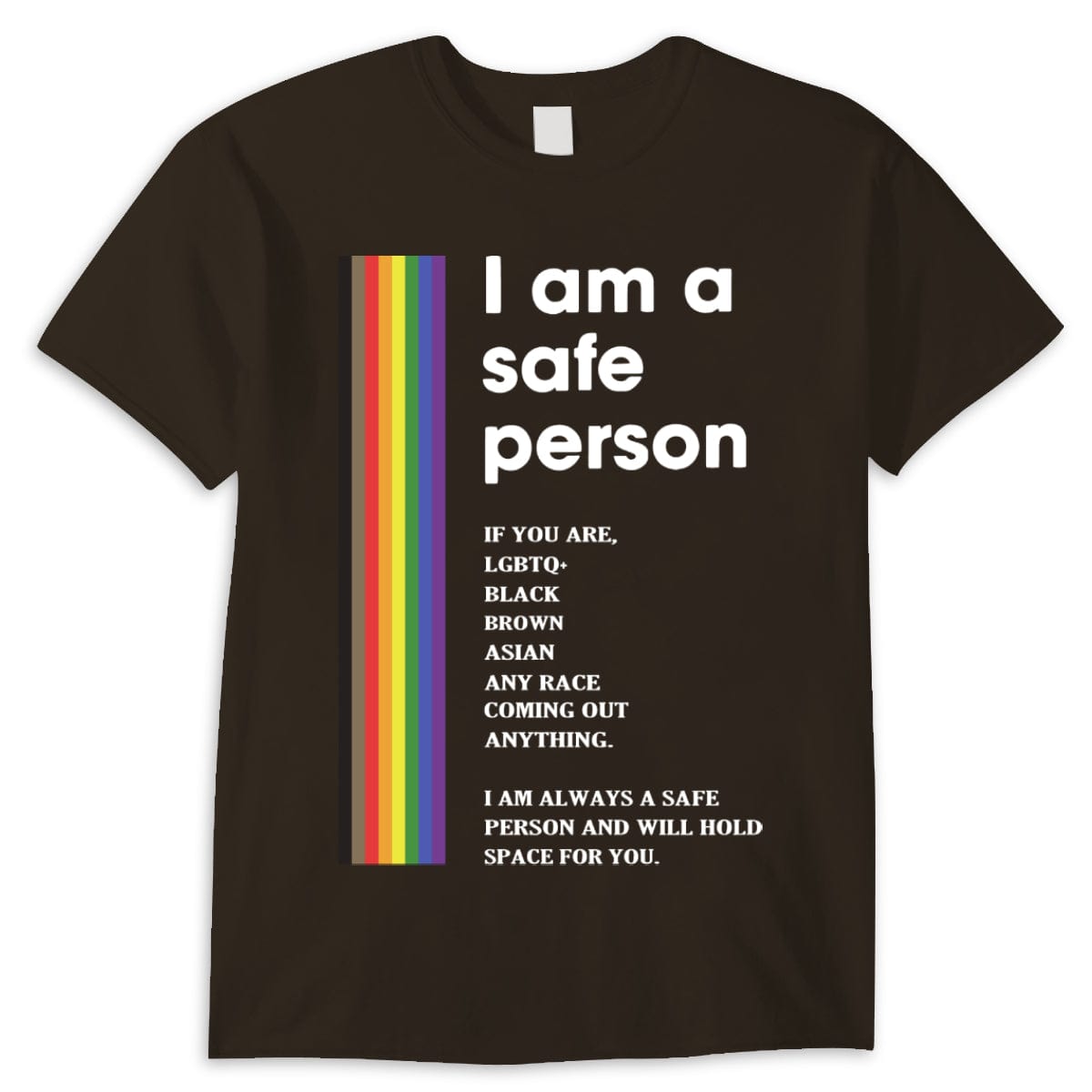 Soy una persona segura Camisetas orgullosas de gays, lesbianas y LGBT