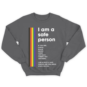 I Am A Safe Person Gay Lesbian LGBT Pride Shirts