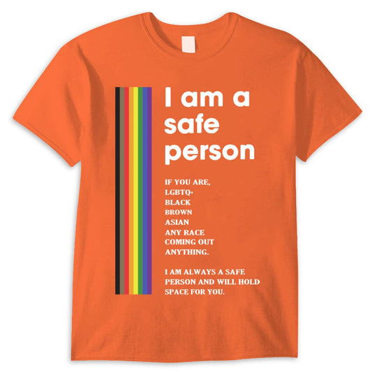 Soy una persona segura Camisetas gays, lesbianas, LGBT