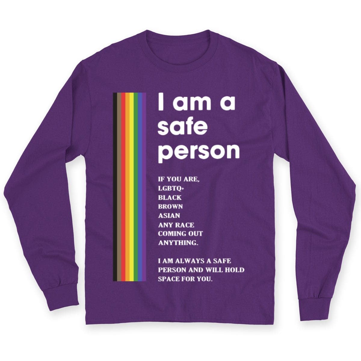 Soy una persona segura Camisetas del orgullo gay y lésbico LGBT