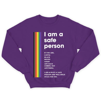 Soy una persona segura Camisetas del orgullo gay y lésbico LGBT