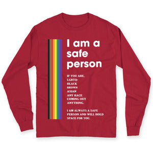 I Am A Safe Person Gay Lesbian LGBT Shirts