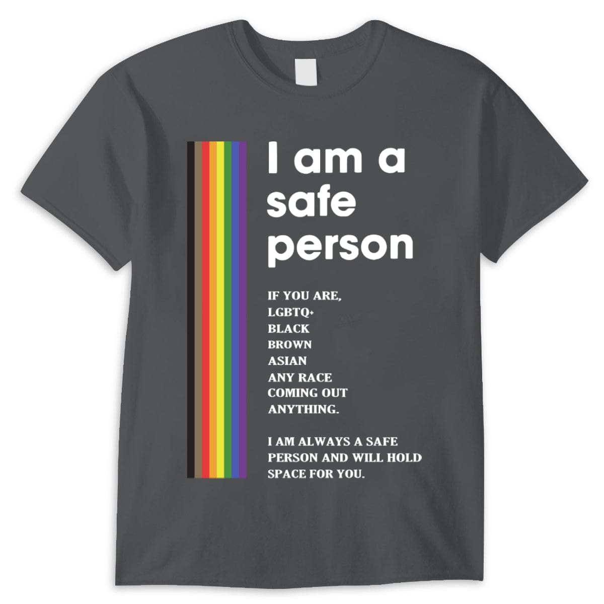 Soy una persona segura Camisetas orgullosas de gays, lesbianas y LGBT