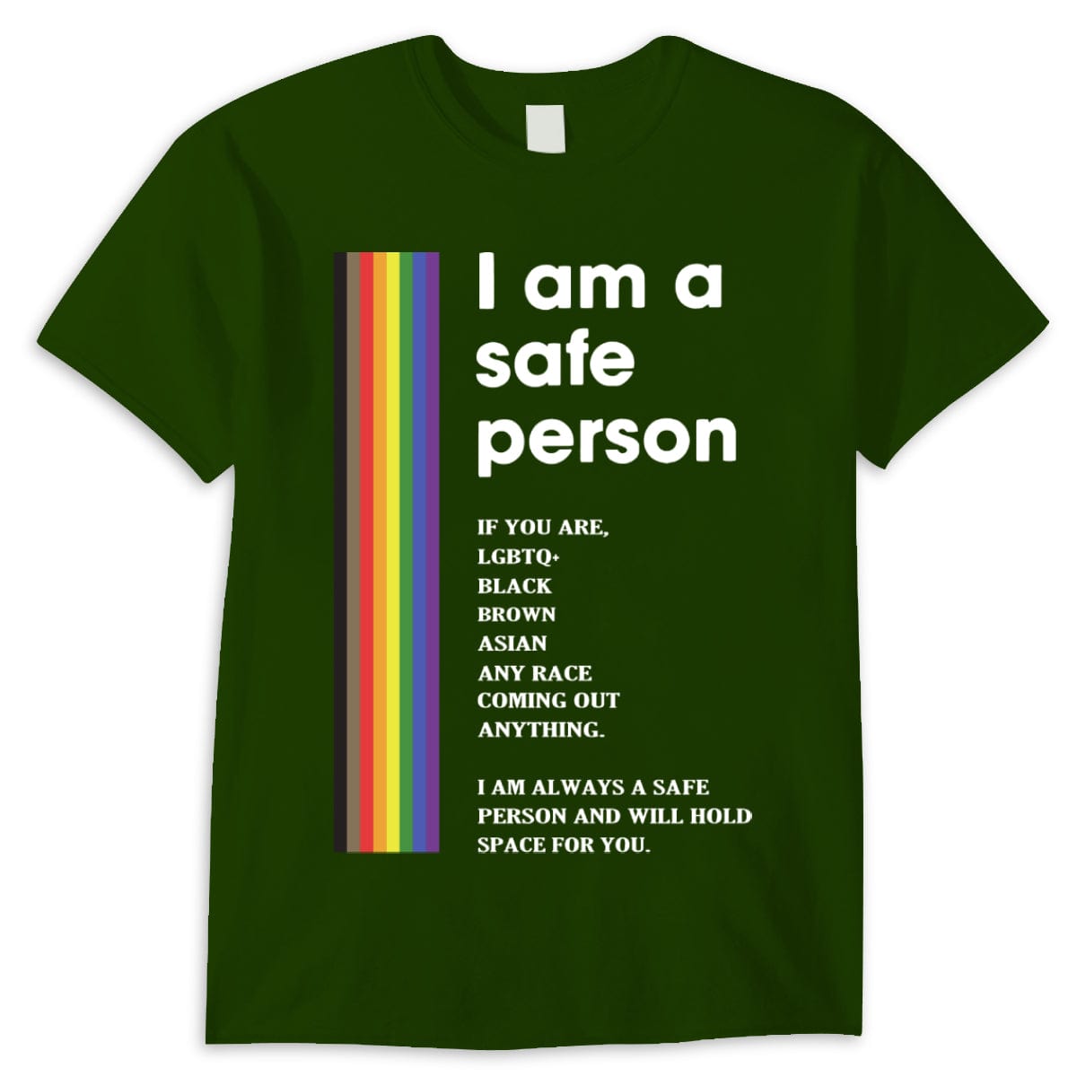Soy una persona segura Camisetas orgullosas de gays, lesbianas y LGBT