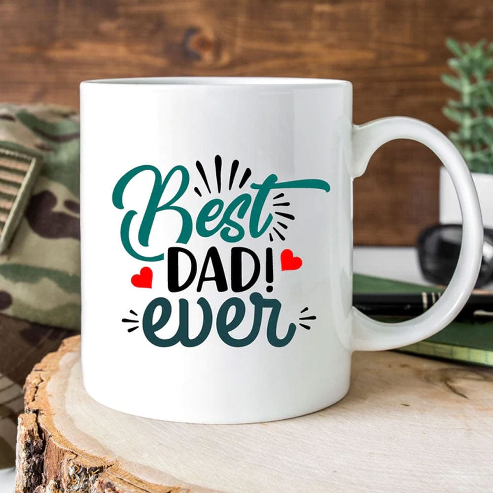 Best Dad Ever Father's Day Mugs, Cup