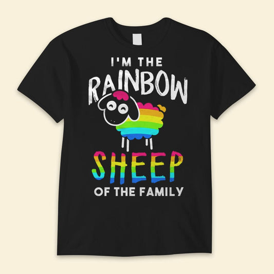 Soy la oveja arcoiris Camisetas de ovejas