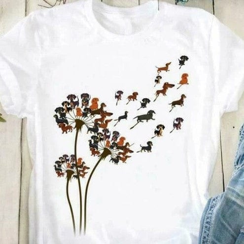 Dachshund Dandelion Shirts