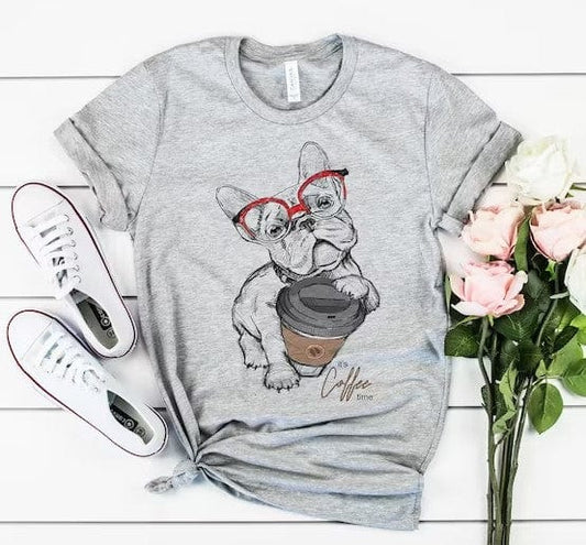 French Bulldog Coffee Shirts