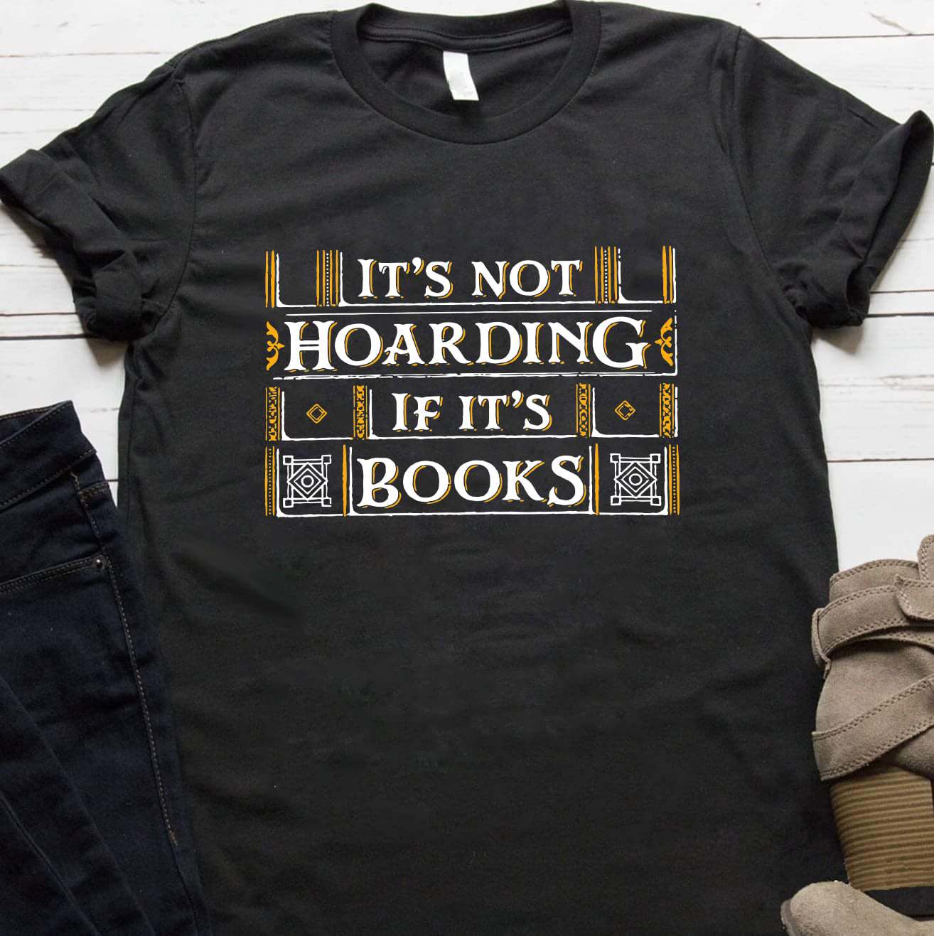 No es acaparamiento si se trata de libros