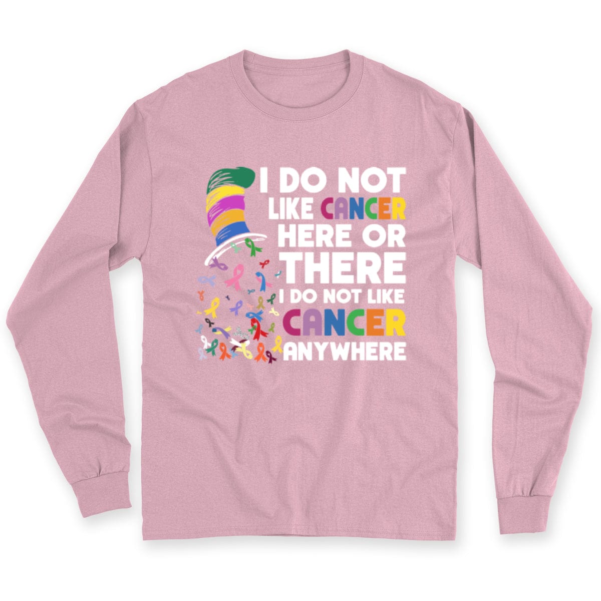 I Do Not Like Cancer Here Or There I Do Not Like Cancer Anywhere T Shirt