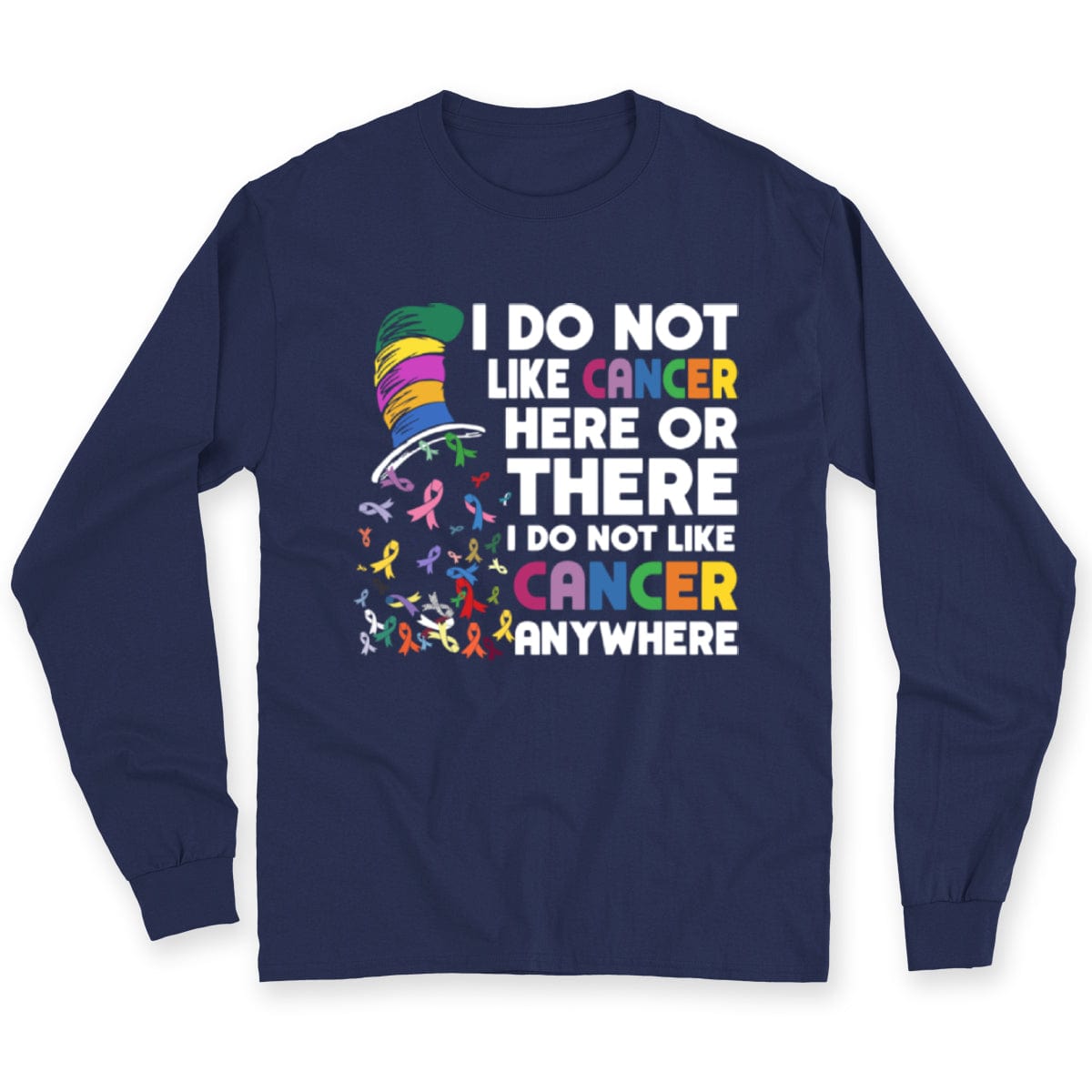 I Do Not Like Cancer Here Or There Shirts