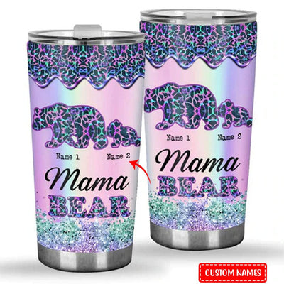 Personalized Mama Bear Mother's Day Tumbler