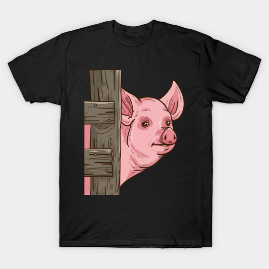 Camiseta de granjero para amantes de los cerdos