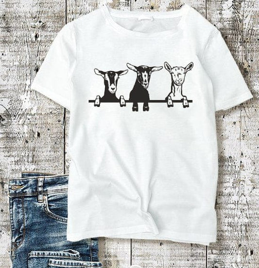 Camisetas de cabras lindas