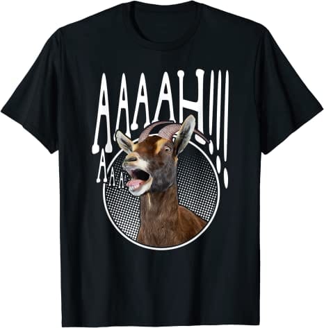 Ahhh Screaming Goat Shirt