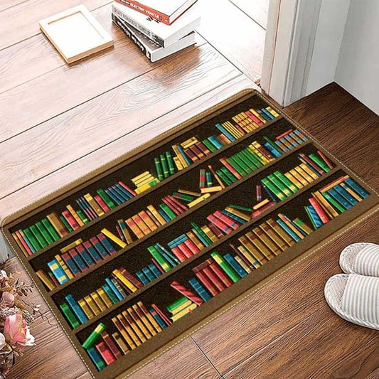 Estantería de libros con decoración moderna para el hogar