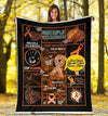 Personalized Once Upon A Time There Was A Girl Multiple Sclerosis Awareness Fleece & Sherpa Blanket