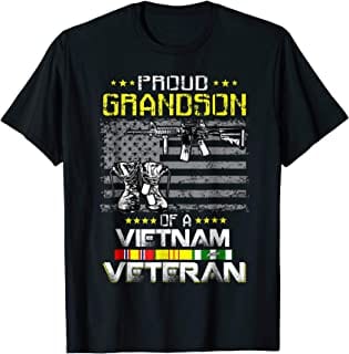 Proud Grandson Of A Vietnam Veteran Shirt