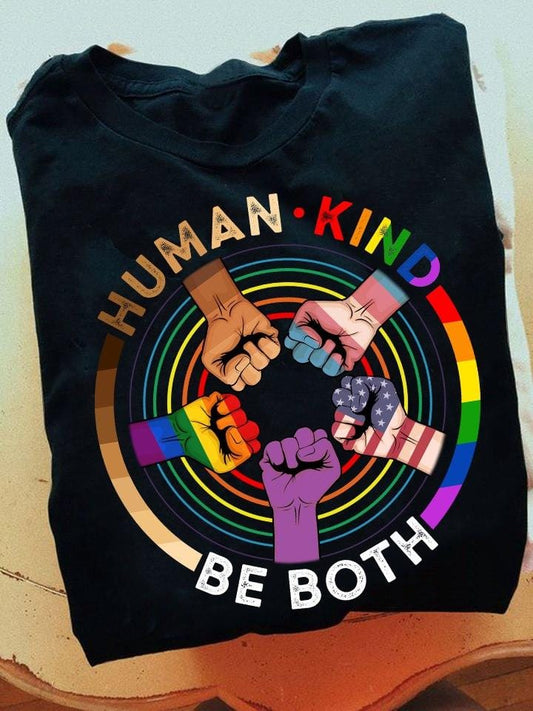 Camiseta del orgullo LGBT de la humanidad