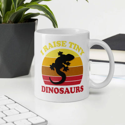 I Raise Tiny Dinosaurs Iguana Mugs, Cup