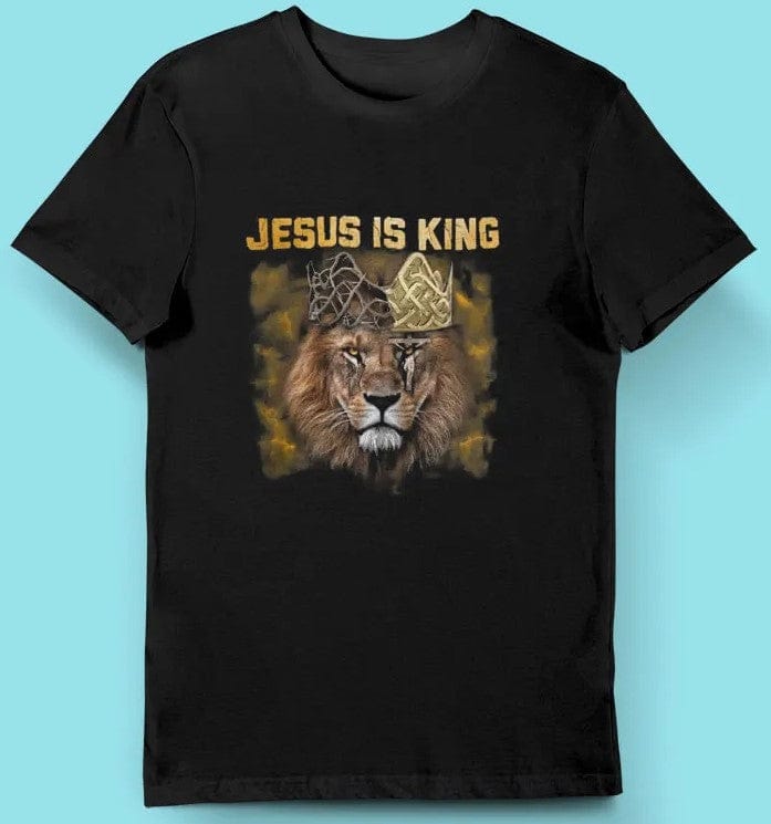 Jesus Is King Lion Shirt