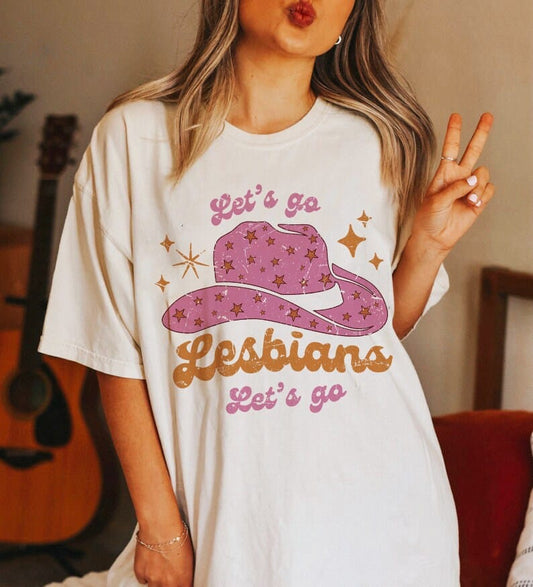 Vamos Lesbianas Camiseta Vamos Lesbianas LGBT