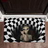 Cat & Alien Doormat
