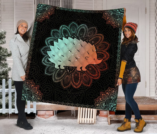 Manta de erizo Mandala de erizo
