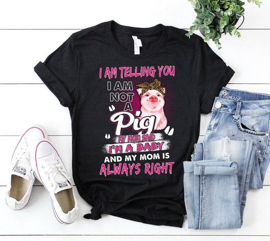 Te lo digo, no soy un cerdo Camisetas