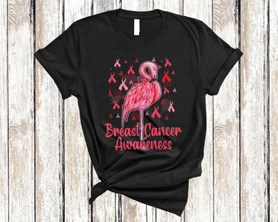 Breast Cancer Awareness Flamingo Shirt
